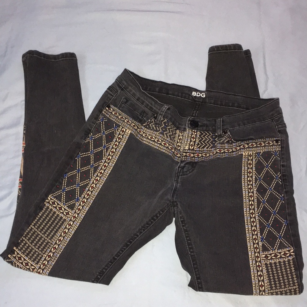 BDG Embroidered Jeans
